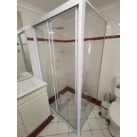 Custom Made Fully Framed L Shape Shower Screen